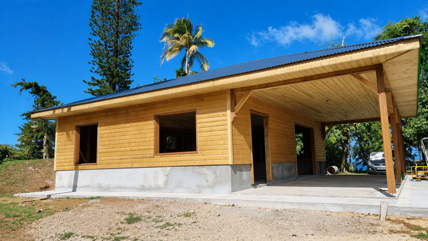 Montage ossature bois Martinique — MCBC-ACI