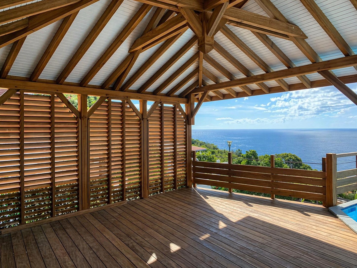 Carbet bois sur mesure Martinique — MCBC-ACI