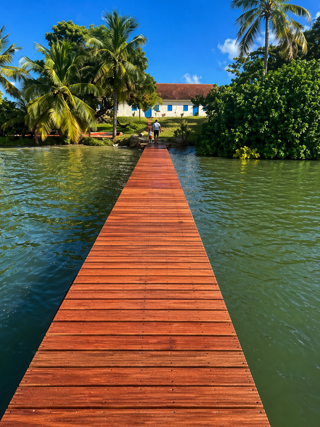 Escalier bois sur mesure Martinique — MCBC-ACI